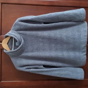 Jane And Bleeker Faux Fur Fuzzy Gray Sweatshirt